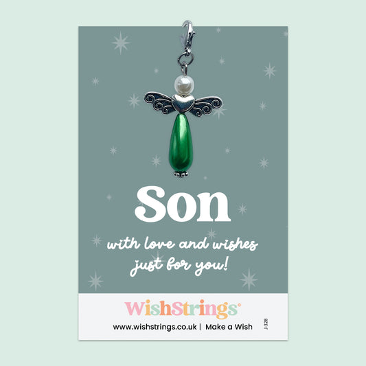 Son -  Wish Angels, Clip on Keepsake | J328