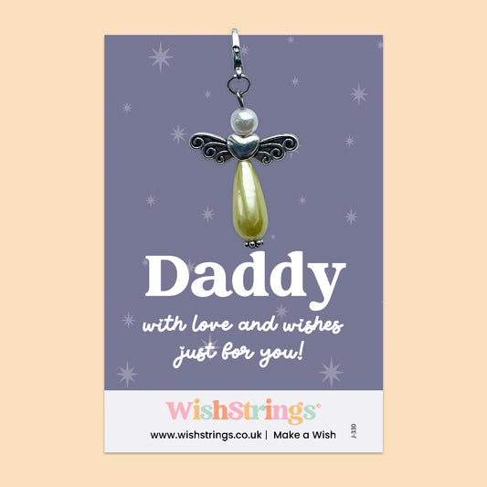 Daddy -  Wish Angels, Clip on Keepsake | J330