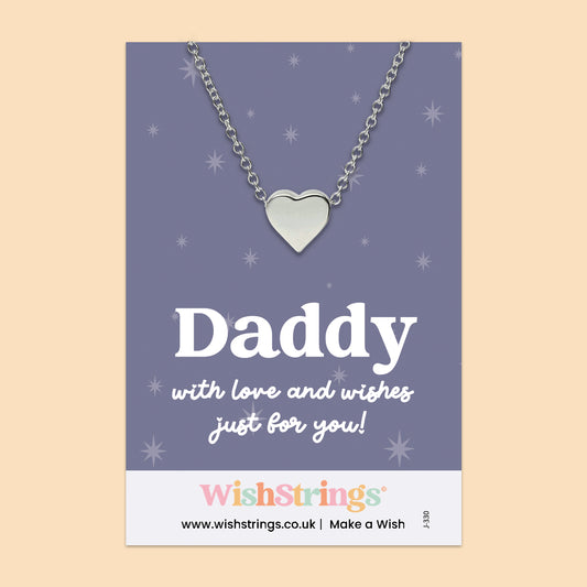 Daddy - HEART NECKLACE - J330