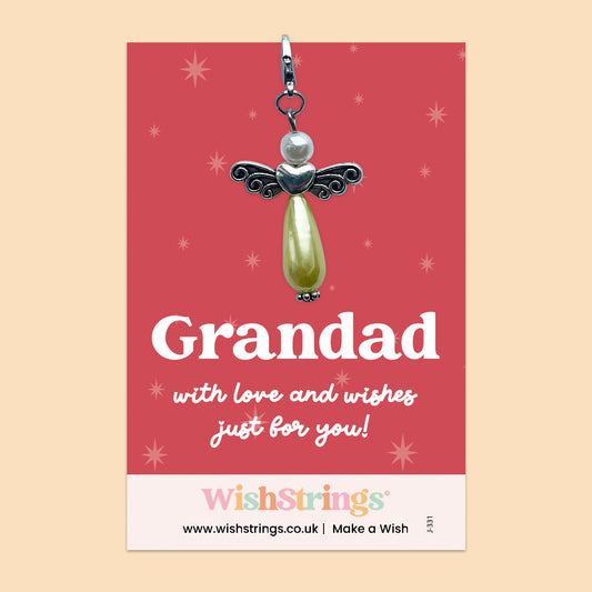 Grandad -  Wish Angels, Clip on Keepsake | J331