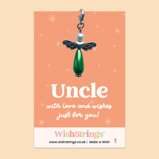 Uncle -  Wish Angels, Clip on Keepsake | J332