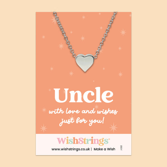 Uncle - Heart Necklace - J332