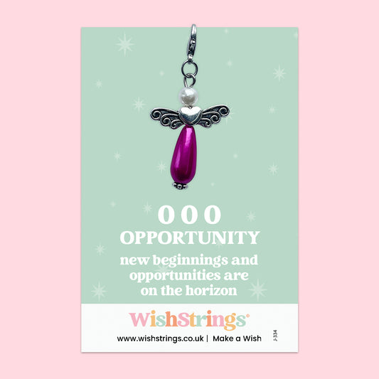 Angel Numbers, 000 -  Wish Angels, Clip on Keepsake | J334