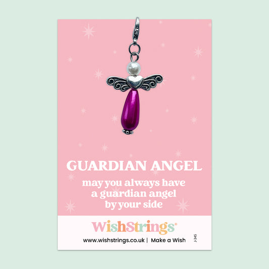 Angel Numbers, Guardian Angel -  Wish Angels, Clip on Keepsake | J345