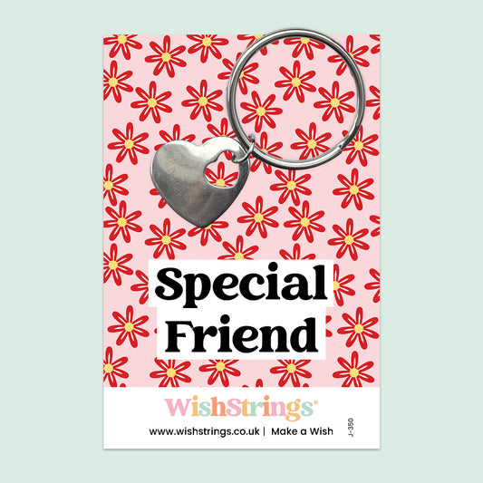 Special Friend - Heart Keyring - J350