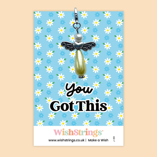 You Got This -  Wish Angels, Clip on Keepsake | J351