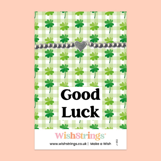 Good Luck - Heart Beaded Bracelet - J353