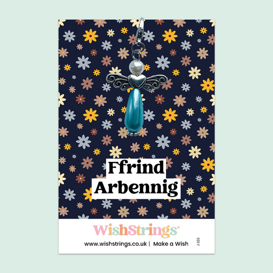 Ffrind Arbennig, Welsh -  Wish Angels, Clip on Keepsake | J355