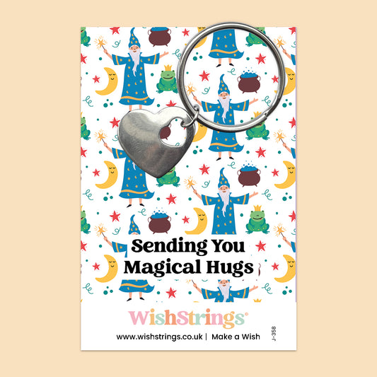 Magical Hugs - Heart Keyring - J358