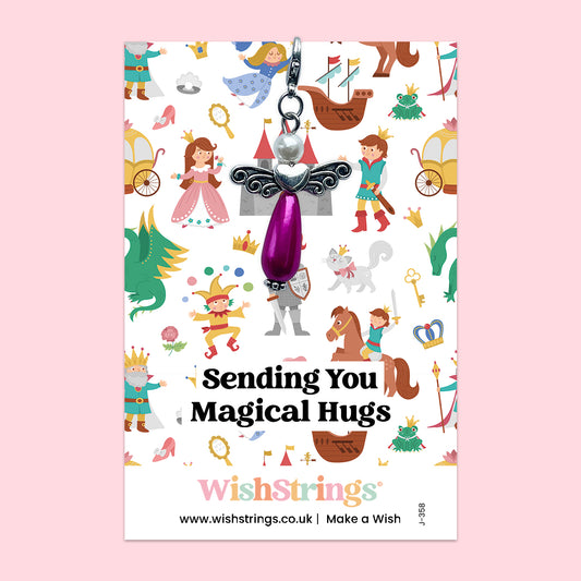 Magical Hugs -  Wish Angels, Clip on Keepsake | J359