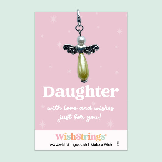 Daughter -  Wish Angels, Clip on Keepsake | J362