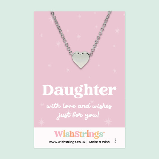 Daughter - HEART NECKLACE - J362