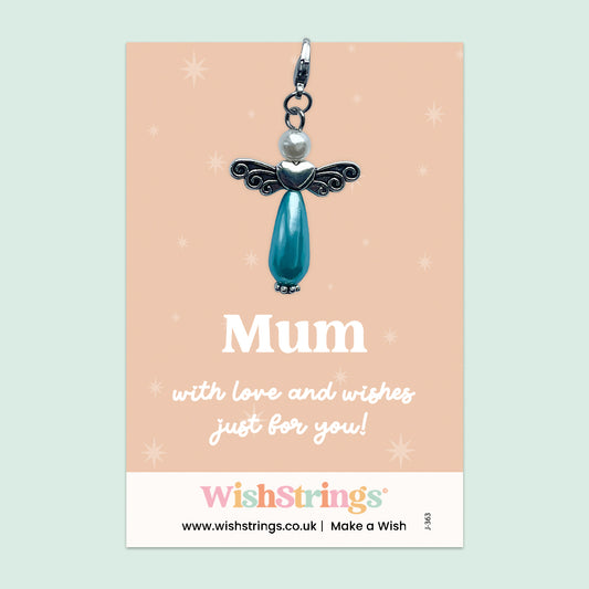Mum -  Wish Angels, Clip on Keepsake | J363