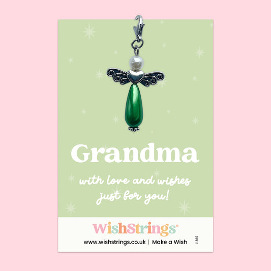 Grandma -  Wish Angels, Clip on Keepsake | J365