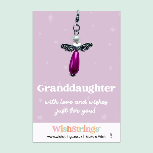 Granddaughter -  Wish Angels, Clip on Keepsake | J367
