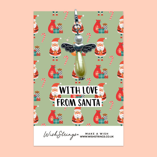 With Love from Santa -  Wish Angels, Clip on Keepsake | J376