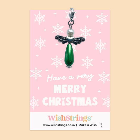 Have a Merry Christmas -  Wish Angels, Clip on Keepsake | J381