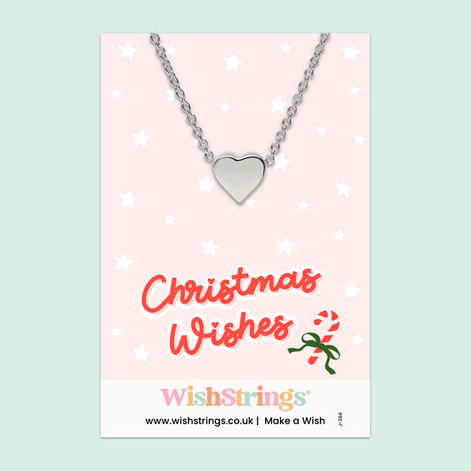 Christmas Wishes - HEART NECKLACE - J384