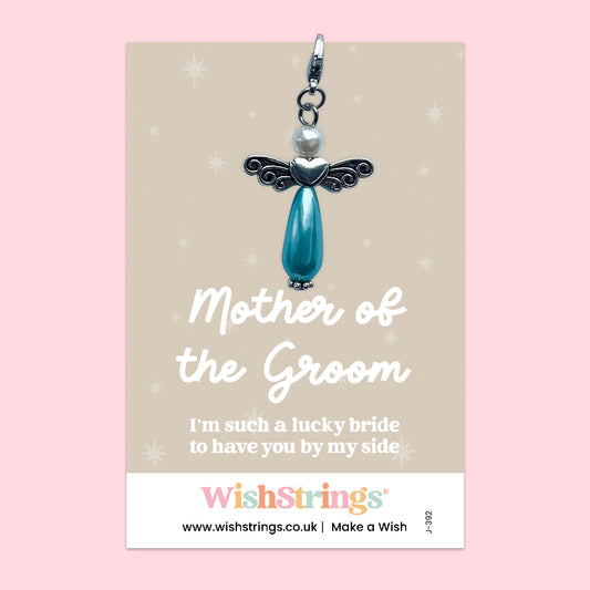 Mother of the Groom - Wish Angels, Clip on Keepsake | J392