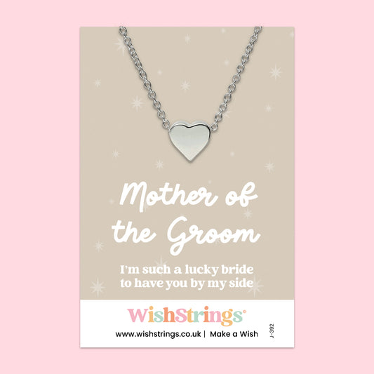 Mother of the Groom - Heart Necklace - J392