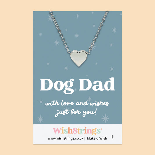 Dog Dad - HEART NECKLACE - J393