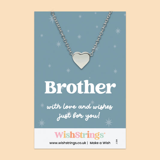 Brother - HEART NECKLACE - J394