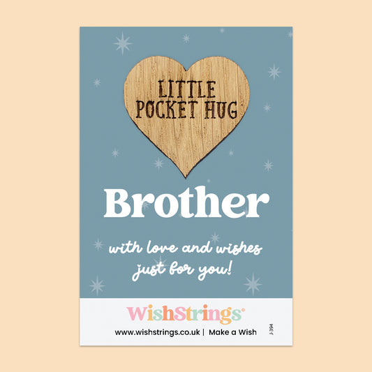Brother  - Oak Pocket Hug Token (J394)