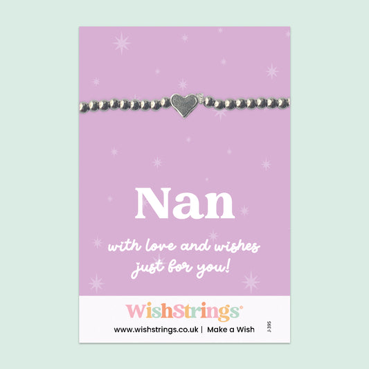 Nan - Heart Beaded Bracelet - J395