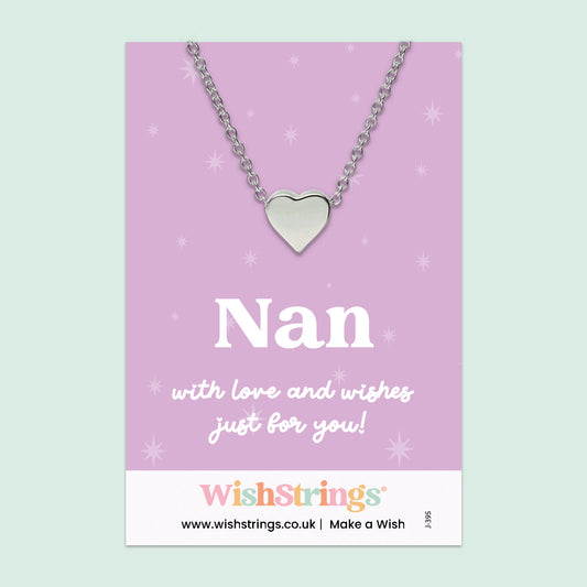 Nan - Heart Necklace - J395