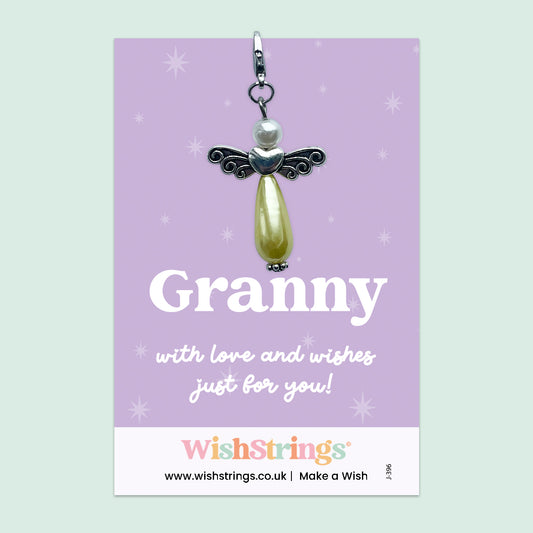 Granny -  Wish Angels, Clip on Keepsake | J396