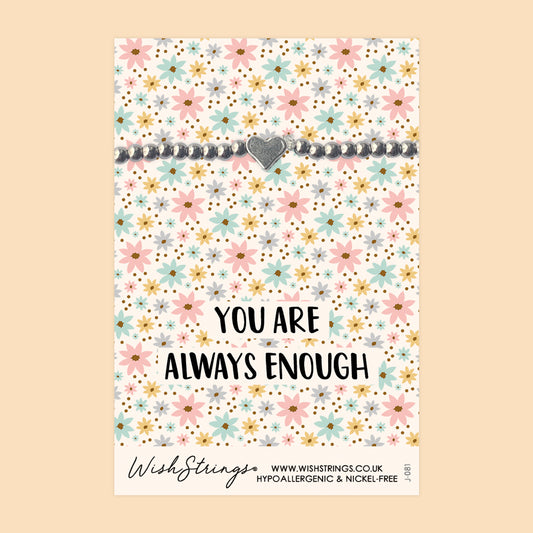 ALWAYS ENOUGH - Heart Beaded Bracelet - J081A