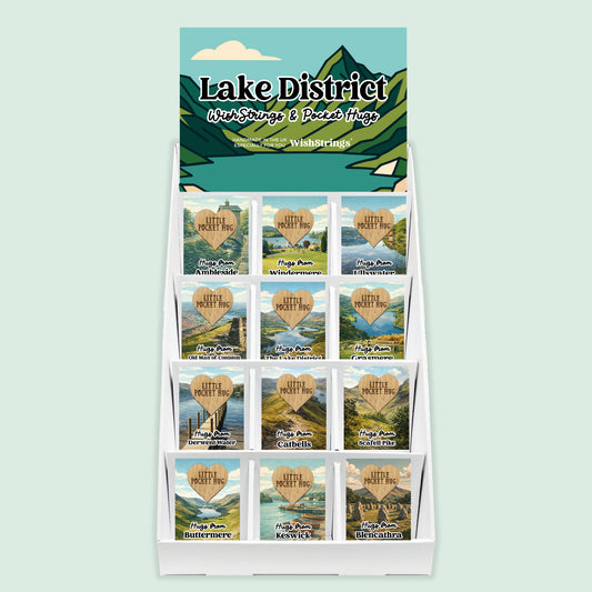 WishStrings Lake District Collection - Pre-filled Counter Display Stand