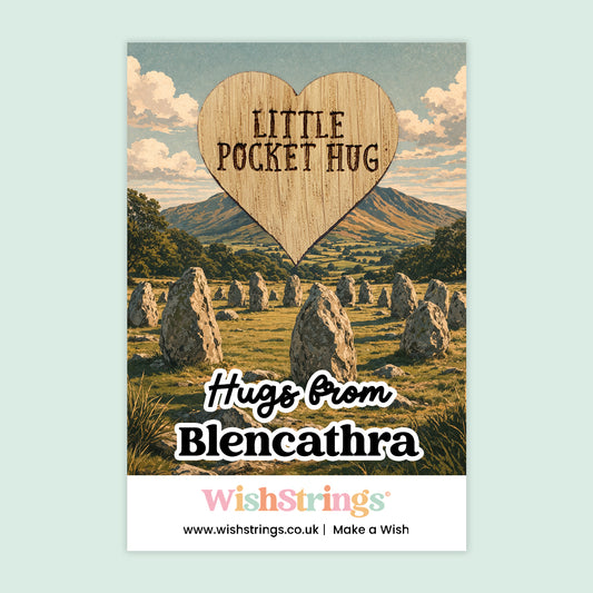 Hugs from Blencathra - Oak Pocket Hug Token | LD003
