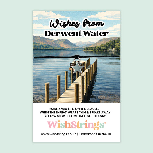 Wishes from Derwent Water - WishStrings Wish Bracelet - LD010
