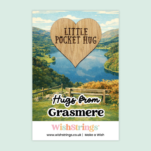 Hugs from Grasmere - Oak Pocket Hug Token | LD011