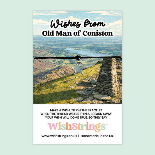 Wishes from Old Man of Coniston - WishStrings Wish Bracelet - LD018