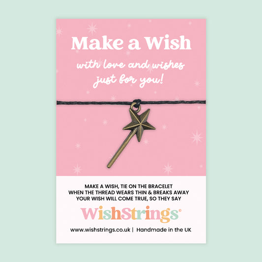 Wand - WishStrings Wish Bracelet, Limited Edition Charm - LEWS034