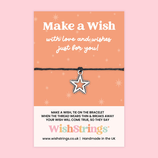 Star - WishStrings Wish Bracelet, Limited Edition Charm - LEWS036
