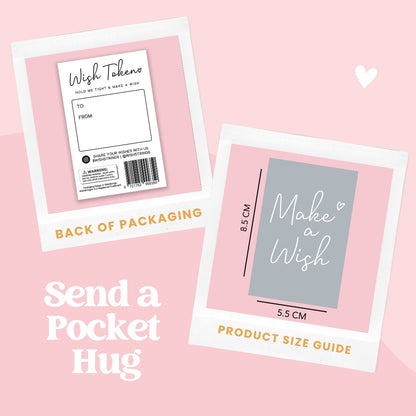 Bespoke Pocket Hug – “Hugs from” | Personalised Souvenir with Your Logo