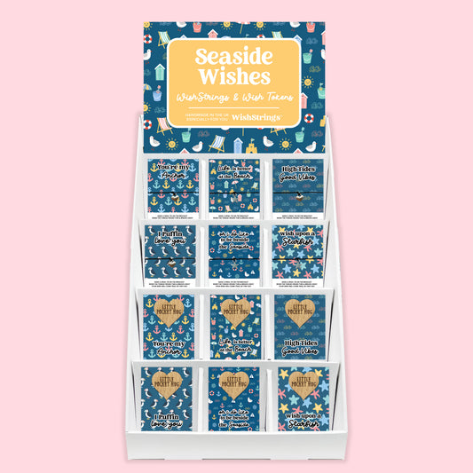 Seaside Collection Display Stand - Pre-filled Counter Display Stand