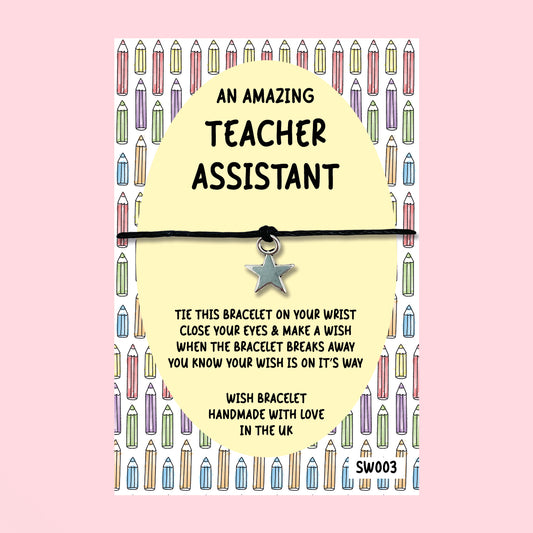 Teacher Assistant - Wish Bracelet - SW003