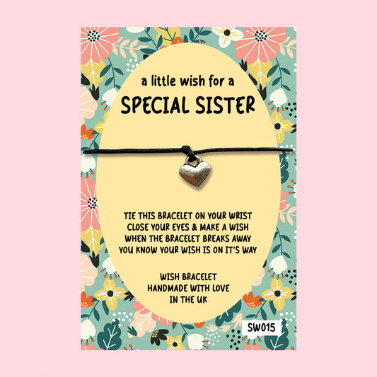 Special Sister - Wish Bracelet - SW015
