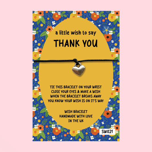 Thank You - Wish Bracelet - SW021