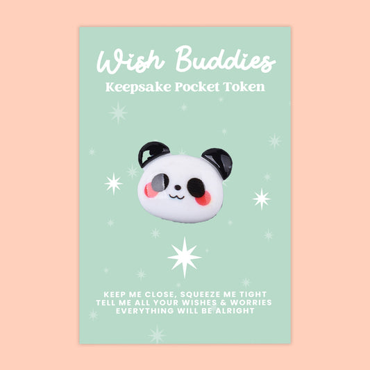 Panda - WishBuddies - Pocket Hug Token (WB010)