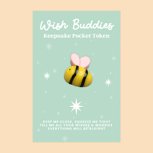 Bee - WishBuddies - Pocket Hug Token (WB011)