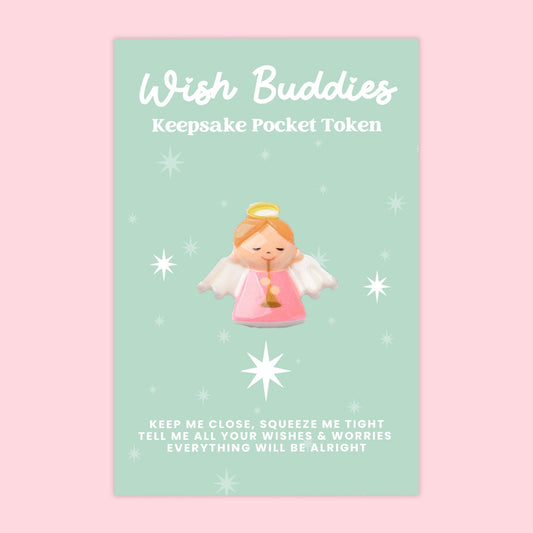 Angel - WishBuddies - Pocket Hug Token (WB013)