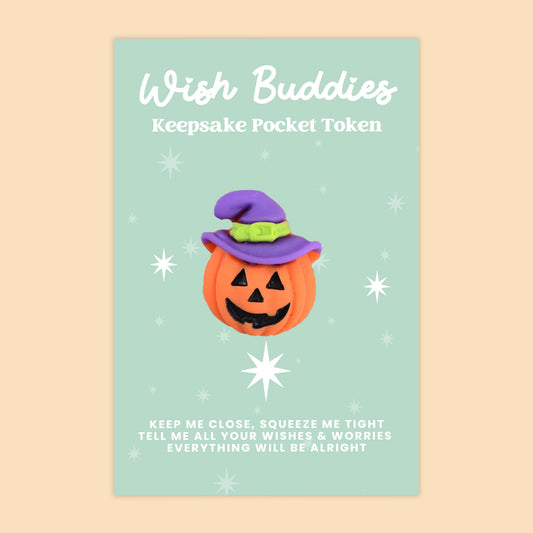 Pumpkin - WishBuddies - Pocket Hug Token (WB014)