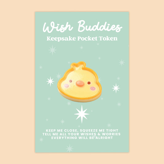 Chick - WishBuddies - Pocket Hug Token (WB032)