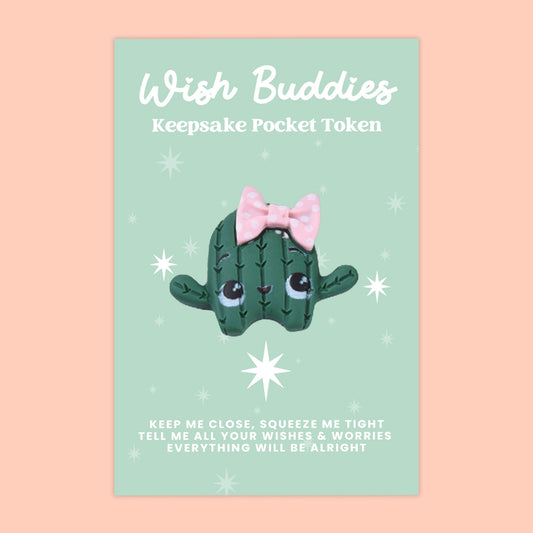 Cactus - WishBuddies - Pocket Hug Token (WB037)