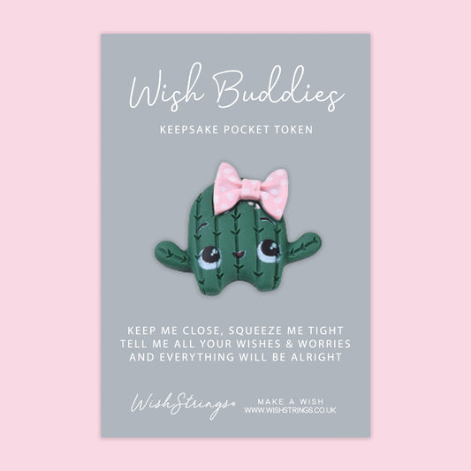 Cactus - WishBuddies - Pocket Hug Token (WB037)